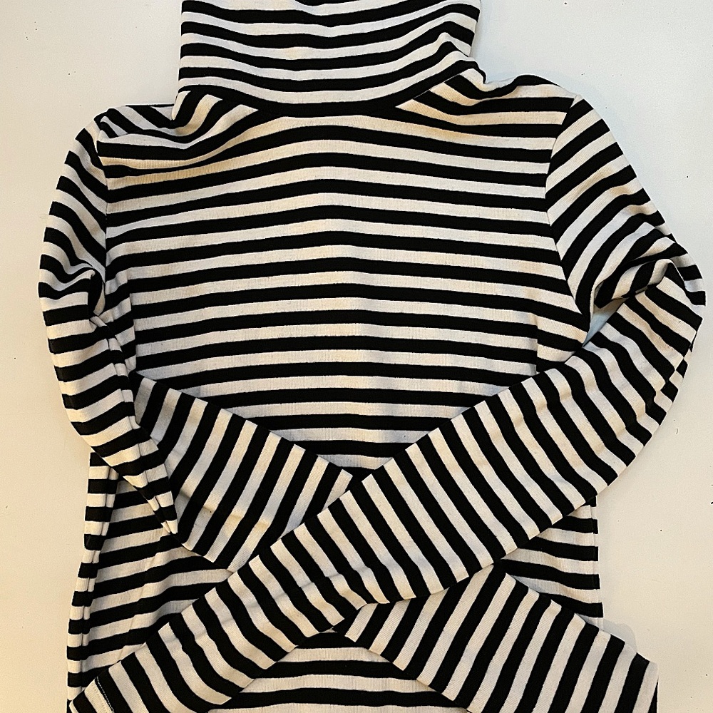 XS Stateside Striped Turtleneck